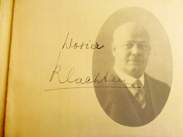 Burgemeester Albertus Hendrikus de Wildt.