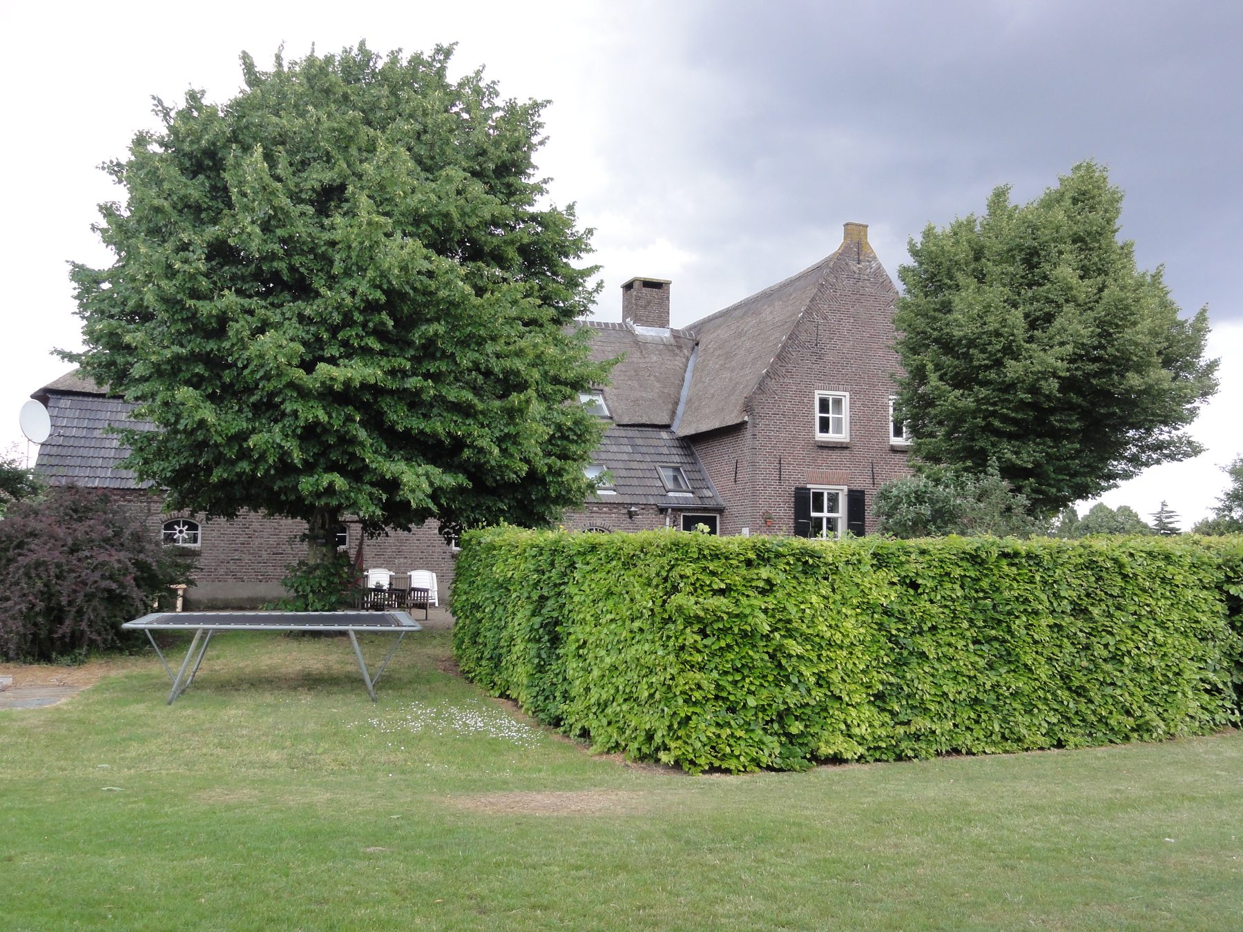 Historische boerderij aan Gansakker 11 in Katwijk