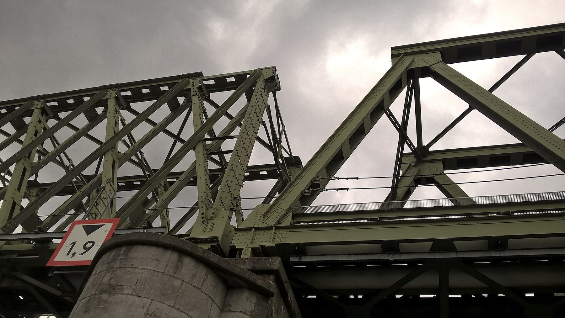 Spoorbrug over de Maas bij Katwijk–Mook, opname 11 in Katwijk aan de Maas (Noord-Brabant).