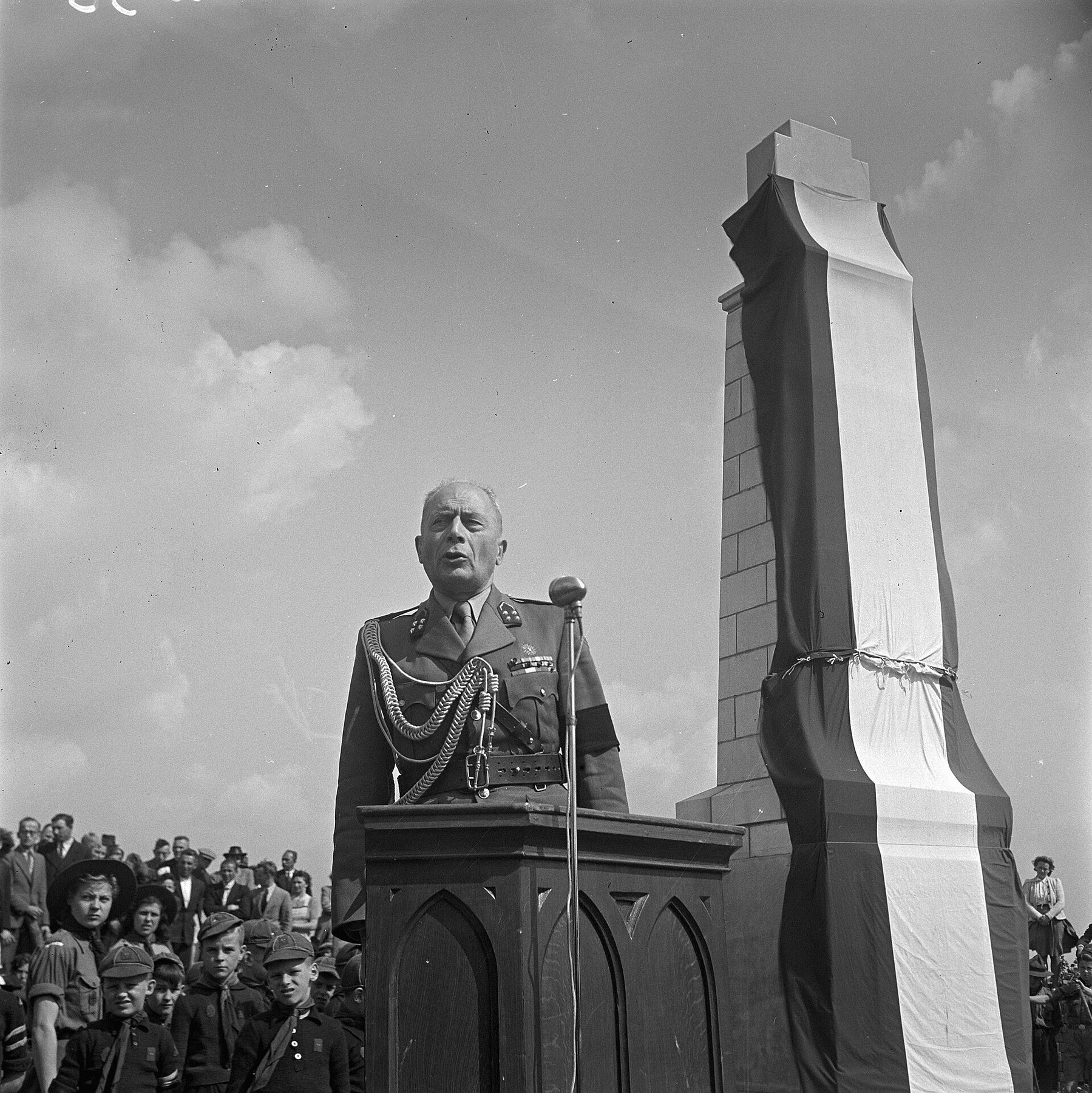 Toespraak bij de onthulling van het monument in Katwijk in Katwijk aan de Maas (Noord-Brabant).