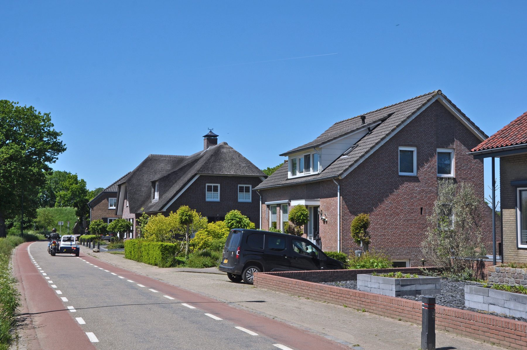 Dorpsstraat in Katwijk aan de Maas