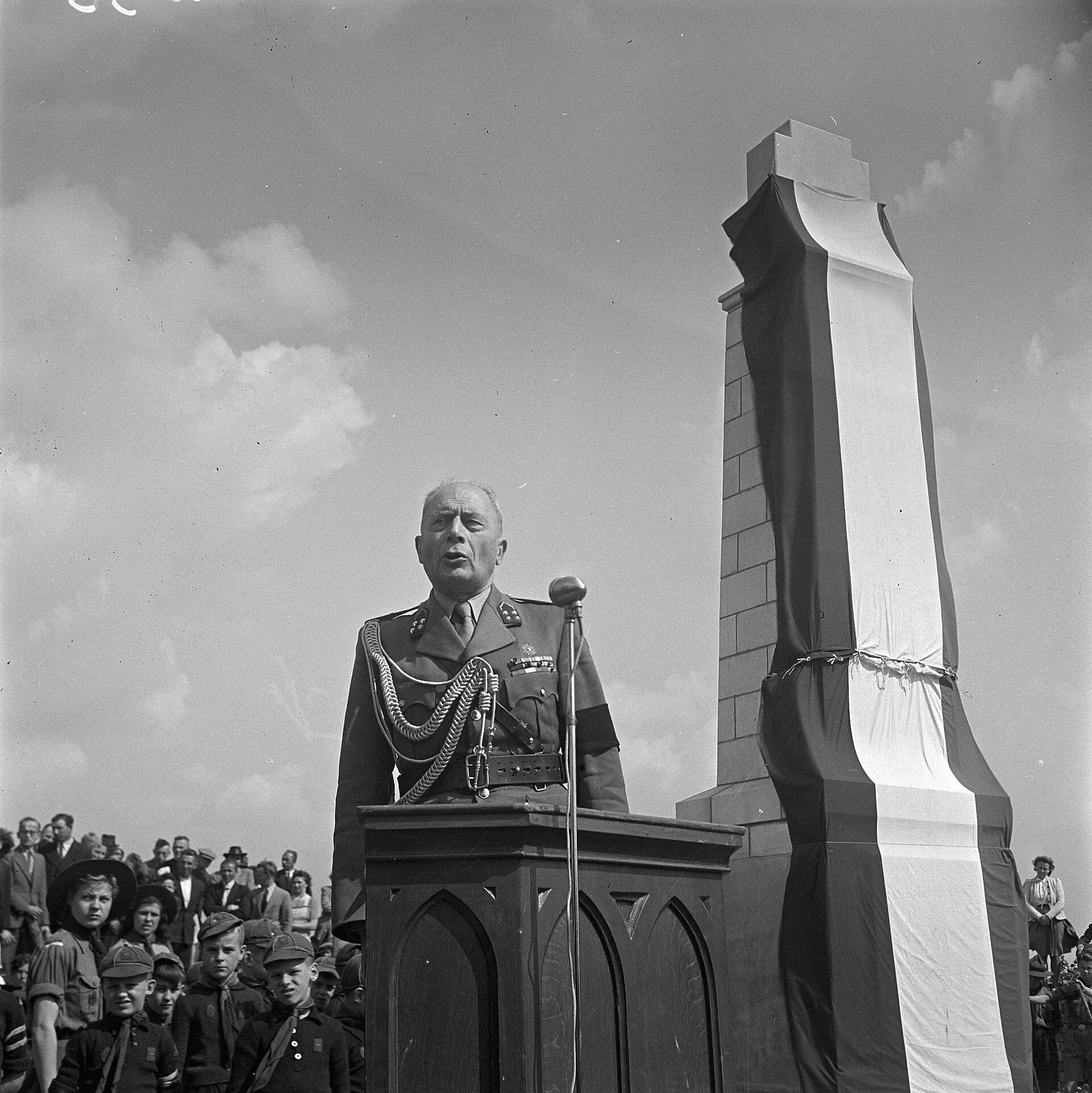 Toespraak bij de onthulling van het monument in Katwijk in Katwijk aan de Maas (Noord-Brabant).