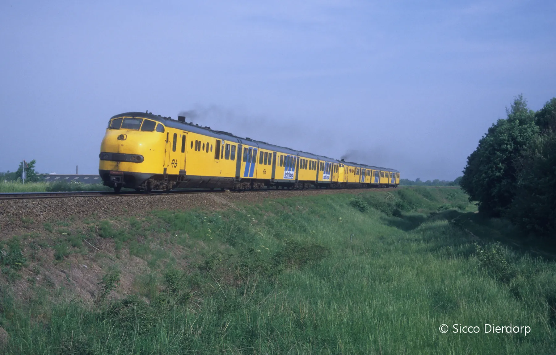 Plan U 135 en 136 na de spoorbrug bij Katwijk.